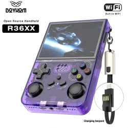 R36xx retro console de videogame portátil sistema linux 3.5 Polegada tela ips 64/128gb/256gb jogador de jogo r36s versão atualizada