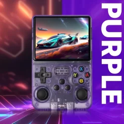 R36s portátil player de vídeo 64gb 15000 + jogos open source retro mini 3.5 polegadas tela ips console de jogos presente do menino