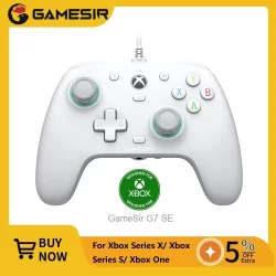 GameSir G7 SE Controle Xbox One, Xbox Series S, Xbox Series X, com efeito de salão, Gamepad PC Gamer, Hall Effect