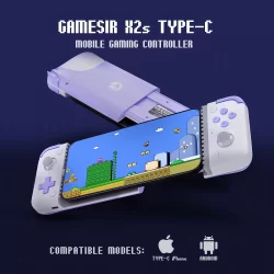 GameSir X2s Controlador de jogo gamepad para celular para jogos em nuvem Xbox Game Pass STADIA xCloud, joystick de efeito hall e gatilho