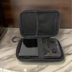 Caixa armazenamento à prova choque Y4UE para R36S R35S K36 Console Handheld Console Bolsa Viagem Bolsa Hard