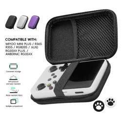 Caso EVA portátil para Anbernic, Acessórios De Jogos, Bolsa, Capa, RG35XX Plus, Miyoo Mini Plus, R36S, R35S