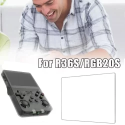 Adequado para r36s rgb20s protetor de tela filme temperado console de jogo portátil filme temperado vidro protetor cristal