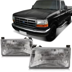 Par Farol F1000 97 98 99 Cromado