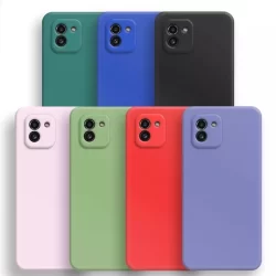 Capa Capinha Aveludada Case A03core A03 A03S Samsung silicone original