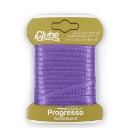 Fita em Cetim 356 Lilás Lavanda - 10mx4mm - 1un - Progresso