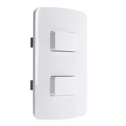 Conjunto Interruptor Paralelo Duplo Sep 10a 4x2 B3 Margirius