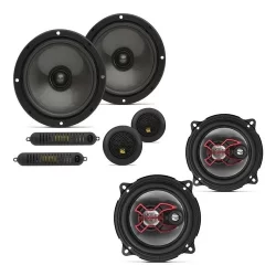 Kit 4 Auto Falante Bravox 2 Vias 6 + 5 Polegadas B3x50x Som