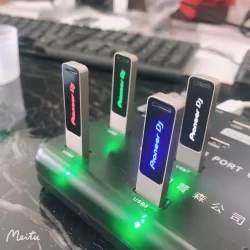 Pendrive Com Claro led USB 2.0 Rápida STICK Para DJ funs