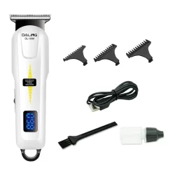 Maquina De Acabamento E Cortar Cabelo Sem Fio Daling 110/220v