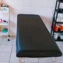 Capa Maca com elástico impermeável para proteção, fisioterapia, estética, hospitalar