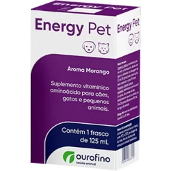 Energy Pet 125ml Suplemento para Cães e Gatos Ourofino
