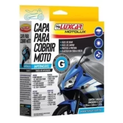 CAPA COBRIR MOTO IMPERMEAVEL G LUXCAR