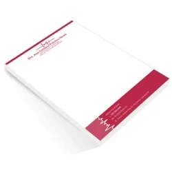 05 RECEITUÁRIOS PARA MÉDICOS, NUTRICIONISTAS, ESTETICISTA, ENFERMEIROS, DENTISTAS - 50 folhas - 14x20cm