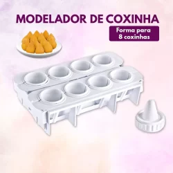 Fábrica de Coxinha / Forma de 8 Coxinhas