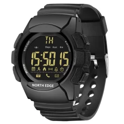 NORTH EDGE AK Relógio Smart Watch À Prova D 'Água 100m Distância De Calorias Pedômetro Rel Gio Men 33-months
