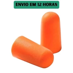 Kit Com 20 Pares Protetor Auditivo 3m Espuma Auricular Ouvido