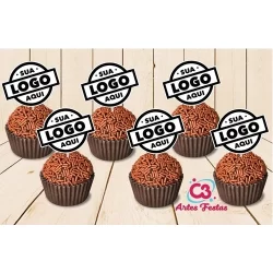 Festa Corporativa Empresa 50 Topper Tags Para Docinhos Doces