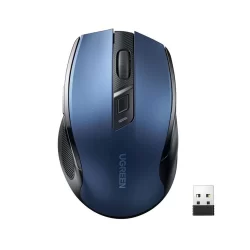 Mouse Sem Fio Ugreen Sensor 4000Dpi Wireless 2.4GHz Azul