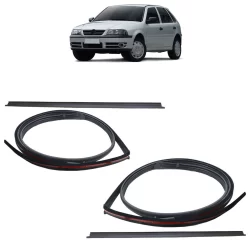 Borracha Pingadeira Gol G4 2005 2006 2007 2008 4 Portas Preto
