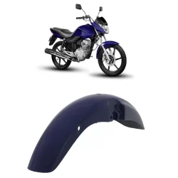 Paralama Dianteiro CG 125 Fan 2009 2010 2011 2012 2013 Azul