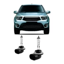 Lâmpada Automotiva Halógena SsangYong Actyon 2008 2009 2010 2011 2012 2013 H27 12V 27W