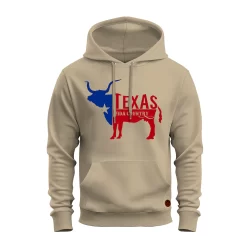 Moletom Algodão Inverno Blusa De Frio Canguru Unissex Texas Vida