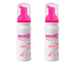 Kit 2 Douxo S3 Calm Ceva Mousse para Cães e Gatos - 150 mL