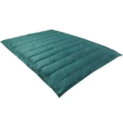 Colchonete Acampamento Camping Casal Pesca Retiro Ginástica 190x130cm Verde