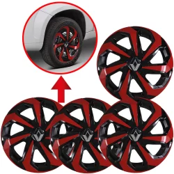 Kit 4 Carlotas Esportivas aro 13/14/15 Spider Renault Scenic Sandero Clio Todos anos