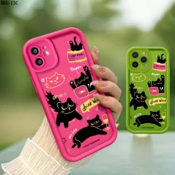 Capinha Para Xiaomi Redmi 13C 14C 12C 12 10C 10 9C 10A 9A 9 A3 A2 A1 13 A4 4G 5G Case Capa De Celular Macio 0883