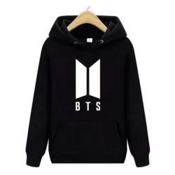 Blusa de Moletom Modelo Canguru estampa BTS I