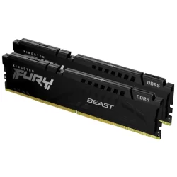 Memória DDR5 Kingston Fury Beast EXPO, 16GB (2x8GB), 5600Mhz, Black, KF556C36BBEK2-16