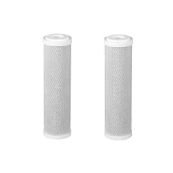 Refil Filtro Carvão Ativado Carbon Block 9 3/4 Kit 2