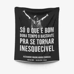 BANDEIRA DECORATIVA - CANTOR CHORÃO