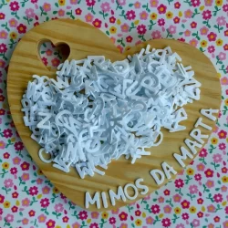 letras de Eva kit com 400 unidades