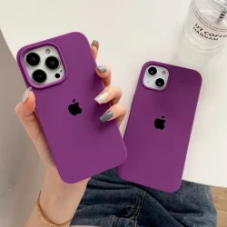 Capa Capinha Case Roxa Aveludada para IPhone X XS XS MAX XR 7G 8G 7PLUS 8PLUS 11 11PRO 11PRO MAX  12 12PRO 12PRO MAX 13 13PRO 13PRO MAX 13MINI 14 14PRO 14PRO MAX 14MAX 14PLUS 15 15PRO 15PRO MAX 15ULTRA 15PLUS
