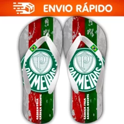 Chinelo Adulto Masculino e Feminino Palmeiras Esporte Clube
