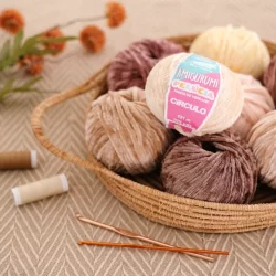 Linha Fio Amigurumi Pelúcia 131m Circulo