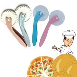 Carretilha Cortador Pastel Pizza Ravioli Fogaça