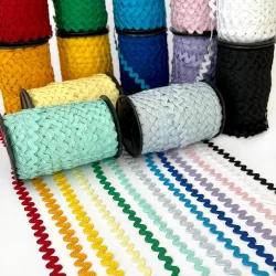 10 METROS Sianinha Passamanaria 5 mm, Diversas Cores, São José 222/01, Aviamento para Artesanato, Costura, Lembrancinhas