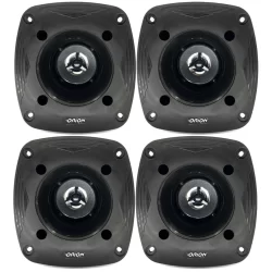 Kit 4 Tweeter Piezo Eletrico 70W 8 Ohms Tw-70 Orion Carro Som Automotivo
