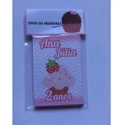 20 Mini Jogos da memória Personalizados