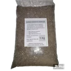 1Kg SUPER FOSFATO SIMPLES - Adubo Para Floração de Rosa do Deserto