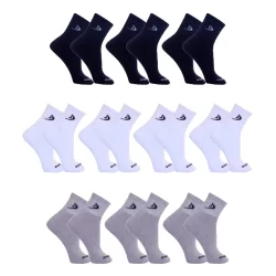 Kit 10 Pares Meias Cano Curto Algodão Masculina Dorbe Original Meia Curta Masculino Qualidade