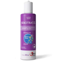 Sebotrat S Shampoo 200ml para Cães e Gatos Agener