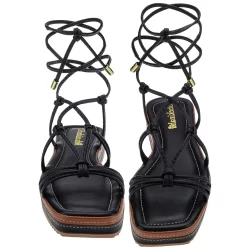 Sandalia Papete Birken Flatform Chinelo Rasteirinha Feminina Shekinah Amarração Tendência Conforto