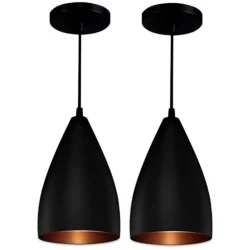 Kit 2 Pendente Lustre Luminaria Vegas Aluminio Decorações