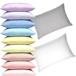 Kit 10 Fronhas Envelope Algodão Diversas Cores Hotel