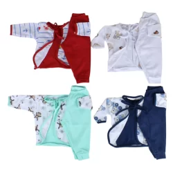 Kit 3 Conjunto Recém Nascido Roupa de Bebe Saída Maternidade